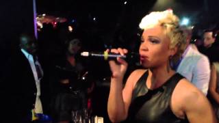 Yummy Bingham takes Fantasia to church &quot; Do Not Pass Me By &#39; Live at Love Jones NYC