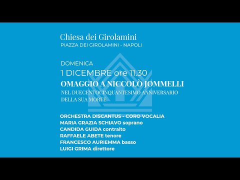 Messa di  Niccolò Jommelli -Napoli Musica Sacra Festival  2024- - Orchestra Discantus - Coro Vocalia