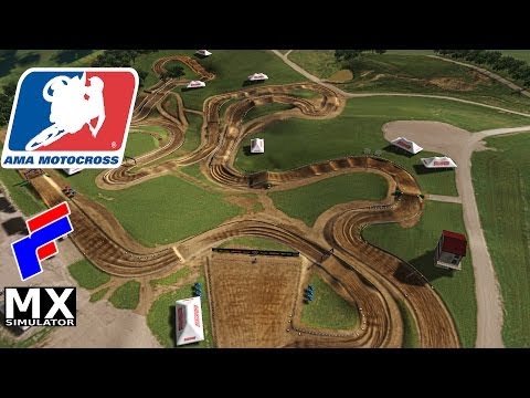 2014 AMA Motocross RD 4 High Point Virtual Lap