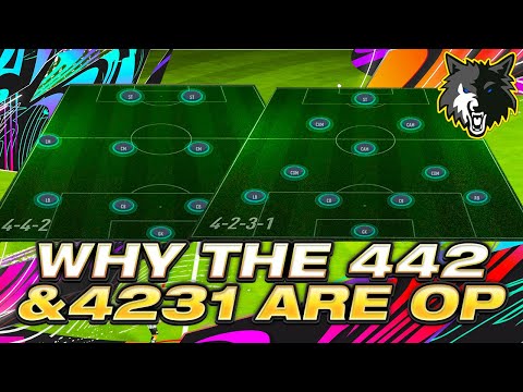 WHY ARE THE 442 AND 4231 SO GOOD ON FIFA 21? FIFA 21 ULTIMATE TEAM 442 AND 4231 BEST TACTICS