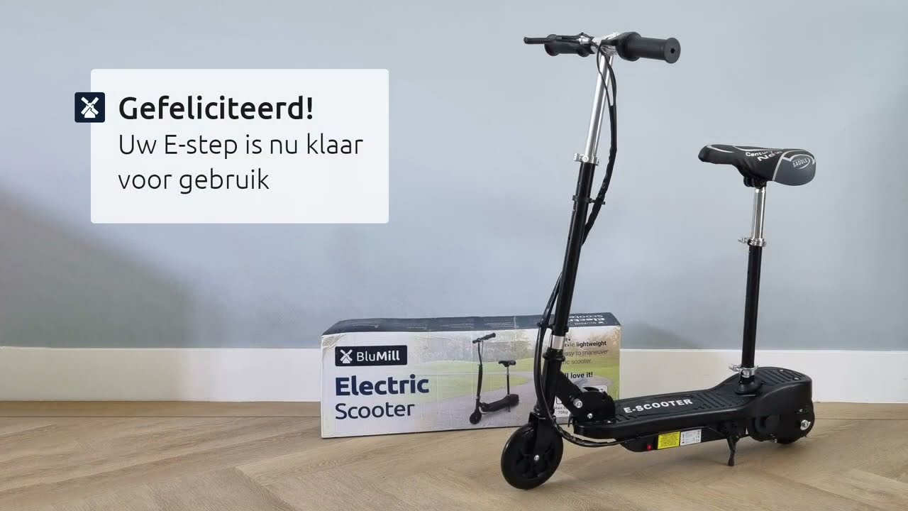 BluMill Elektronische Step - Instructievideo