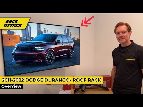 2011-2022 Dodge Durango with Bare Roof - Yakima JetStream Roof Rack