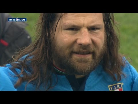 Italian National Anthem, England v Italy, 14th Feb 2015