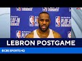 LeBron James Press Conference [Lakers defeat Warriors in Play-In] | CBS Sports HQ