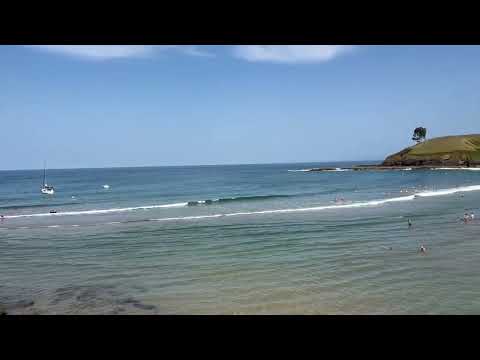Panorámica de la playa de Karraspio