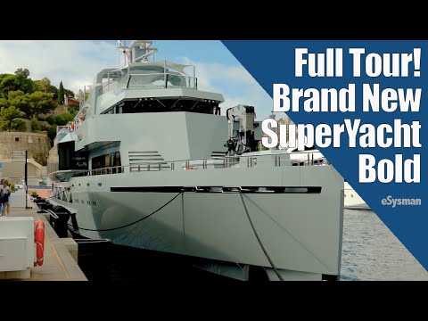 Full Interior Tour: Brand New SuperYacht 'Bold'
