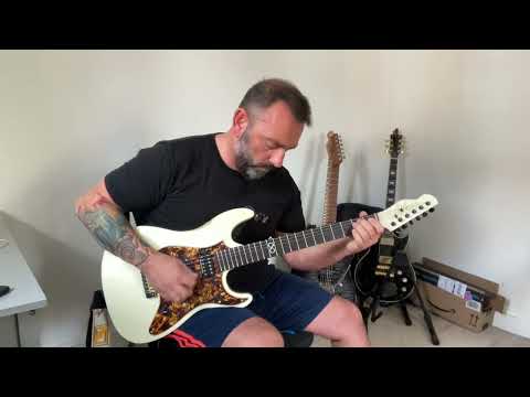 The pickups in this Chapman Cap10 are phenomenal! Just a tickle from my Behringer Vintage Overdrive