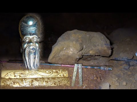 Find treasure in the cave, find the longevity crutch and the dragon and phoenix scale