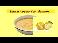 LEMON CREAM  डेसर्ट के लिए नींबू क्रीम  CITROENCRÈME SítrónuRjómi レモンクリーム 柠檬奶油 Sitronkrem