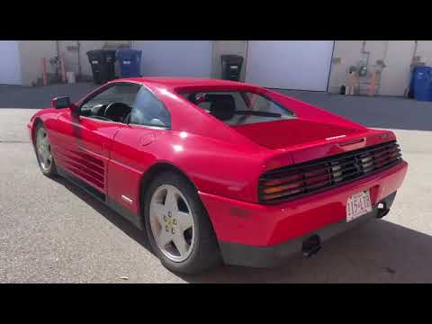 **SOLD on the CCC Buy-It-Now Lot** 49K km One Family Owned 1991 Ferrari 348 tb 5-Speed Gated Manual – Inspected