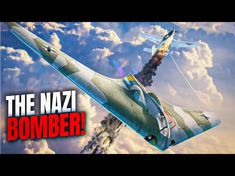 The Nazi Bomber Made To Destroy New York | The Horten H.XVIII 18 Flying Wing America Bomber