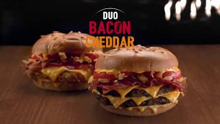 Burger King NUEVA DUO BACON CHEDDAR 🍔🤤 anuncio