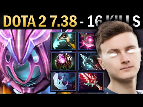 Arc Warden Gameplay Miracle with 16 Kills and Mjolnir - Dota 7.38
