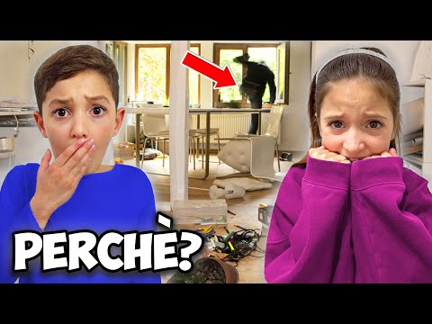 PERCHE'? QUALCUNO È ENTRATO IN CASA NOSTRA È HA DISTRUTTO LE TELECAMERE !