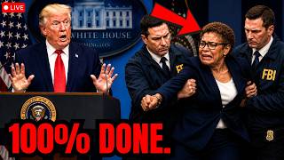 KAREN BASS IN FULL PANIC MODE! Trump's FBI Just Dropped a Bombshell Nobody Expected!