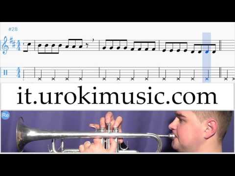 Lezioni di Tromba Sam Smith Stay With Me Parte#1 Melodia Tutorial Spartito Imparare Insegnante