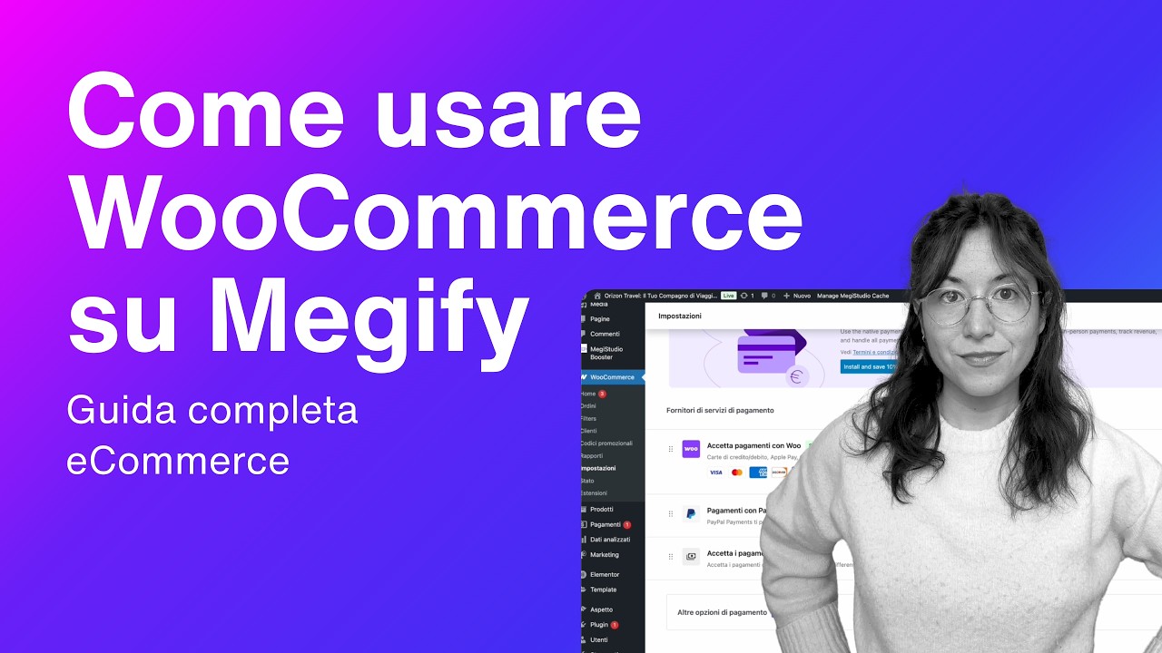 Tutorial: configurare eCommerce WooCommerce su Megify