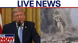 WATCH LIVE: US strikes Iran bridges, IRGC claims US base attack, Trump alleges interference & more