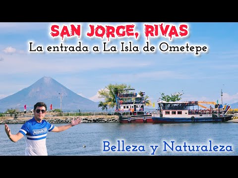 SAN JORGE #RIVAS es La entrada a LA ISLA DE OMETEPE #nicaragua #viral #fypシ 