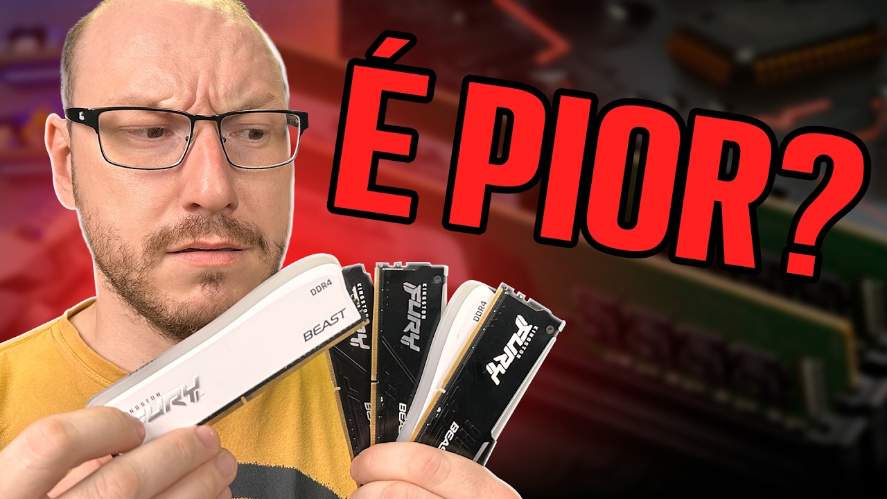 MAIS MEMÓRIA deixa o PC PIOR?