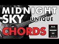 Midnight Sky - Unique Guitar Chords Tutorial