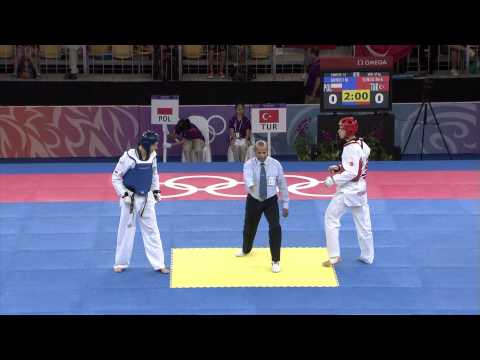 Men's Taekwondo 63Kg Quarterfinals  - Singapore 2010 Youth Games