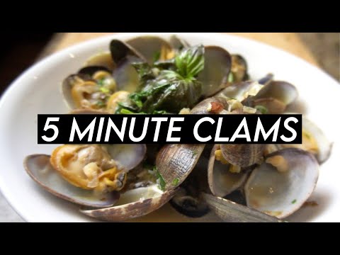 How To Make Clams | 5 Minutes