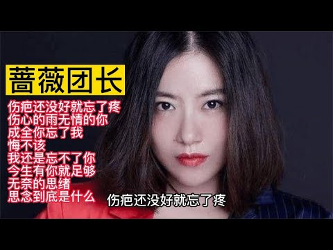 4k原画、无损音质：蔷薇团长伤感情歌精选8首联唱