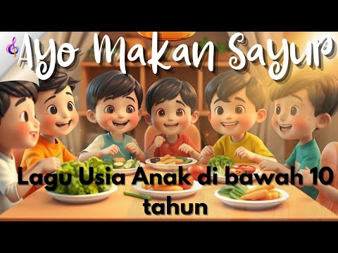 Ayo Makan Sayur - Lagu Anak Edukasi | Sehat, Kuat, dan Pintar! #laguanak #aimusic #animation