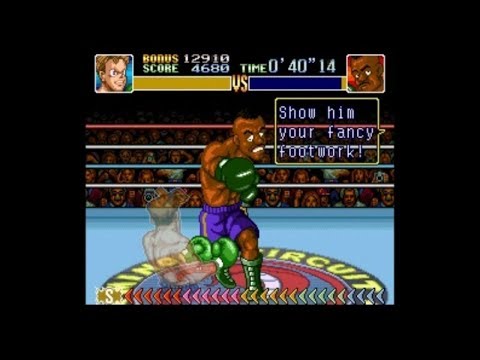 Super Punch Out!! Perfect/Dizzy Run - Piston Hurricane