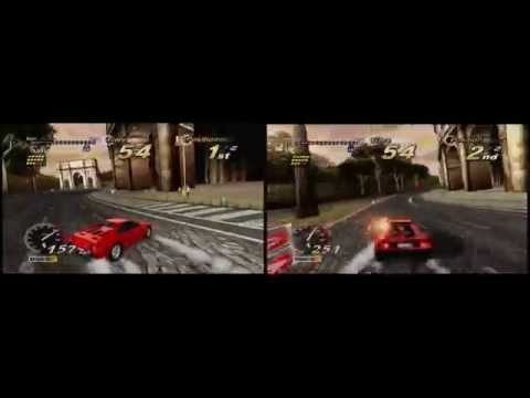 Outrun 2006: C2C - 15 Stage 2 player system link game (Xbox)