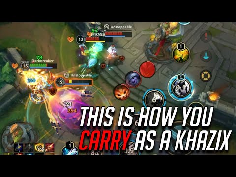 LEARN HOW TO CARRY AS KHAZIX ALMOST EVERY SINGLE GAME (SOLOQ)