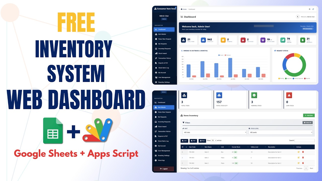 How to Build Inventory Management System i… | Rameez Scripts