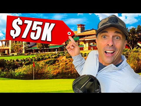 , title : 'Touring the BEST $75,000 Private Golf Club in California!'