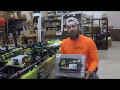 Installing the Garmin EchoMap UHD 93sv with SideVu on the PA360