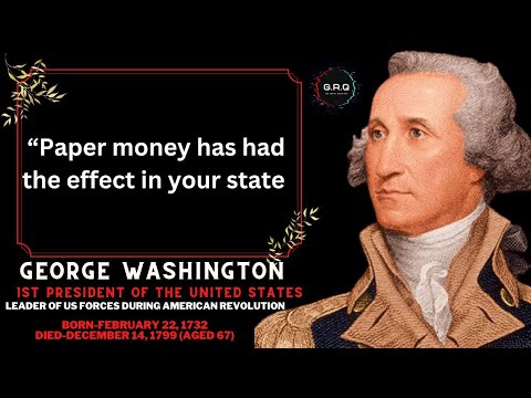 Paper money has had the effect your state. George Washington Quotes. Biography In Des. GoRealQuotes
