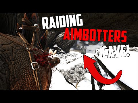 Raiding Sneaky Aimbotters Cave - Official Arkpoc PvP