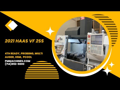 2021 HAAS VF-2SS Vertical Machining Centers | PM Machines (1)