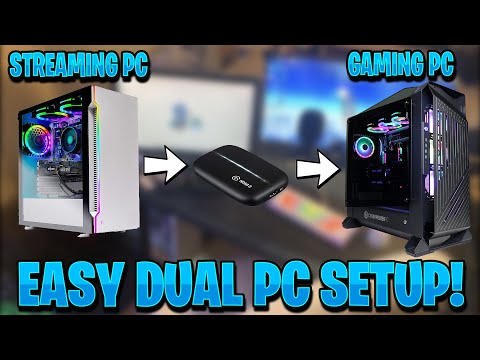 *EASY* Dual PC Streaming Setup Guide - (Capture Card)