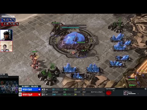 Byun's Early-game Reapers vs Dark | 2023 Global StarCraft II League Season 1: Code S