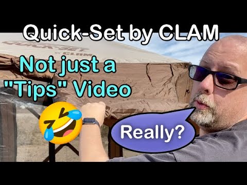 Quick-Set by Clam - Quick Tips - RV on the Wayside