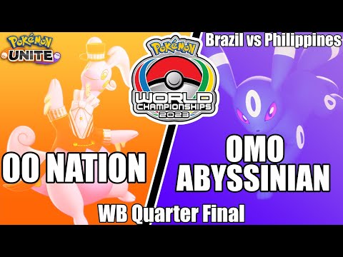 00 Nation vs OMO Abyssinian - World Championships 2023 WB Quarter Final | Pokemon Unite