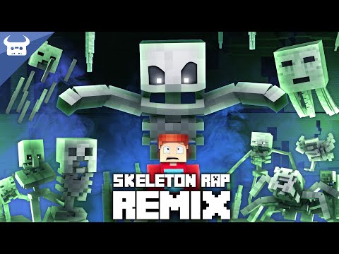 MINECRAFT SKELETON RAP REMIX | I've Got A Bone | Oxygen Beats Dan Bull Animated Music Video