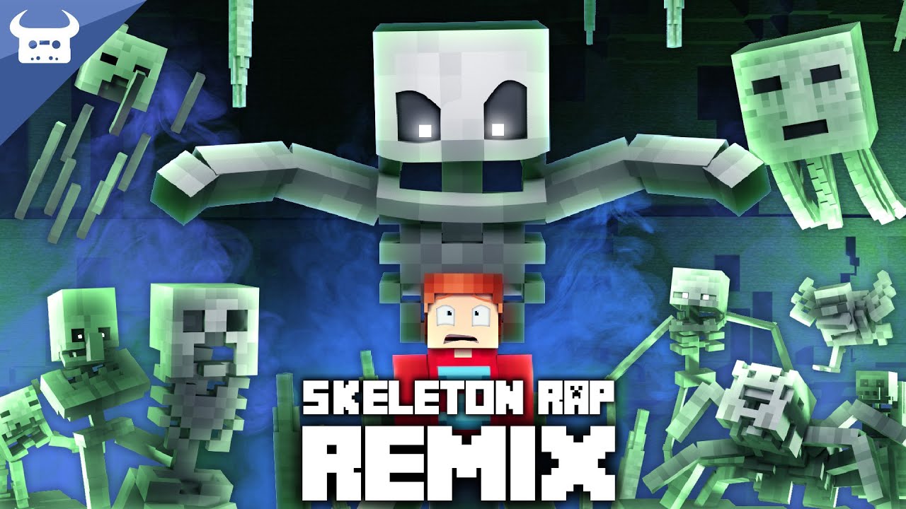 MINECRAFT SKELETON RAP REMIX | "I've Got A Bone" | Oxygen Beats Dan Bull Animated Music Video