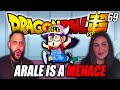GIRLFRIEND S REACTION TO ARALE BEATING GOKU VEGETA Dragon Ball Super Episode 69