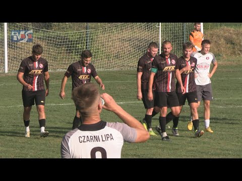 JUNIOR ZAKRZÓW - CZARNI LIPA 2:1 (2:0) -  FRAGMENTY MECZU I KOMENTARZE