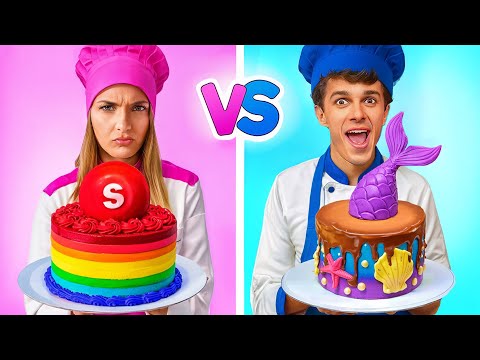 BOYS VS GIRLS  Extreme Cooking Challenge!