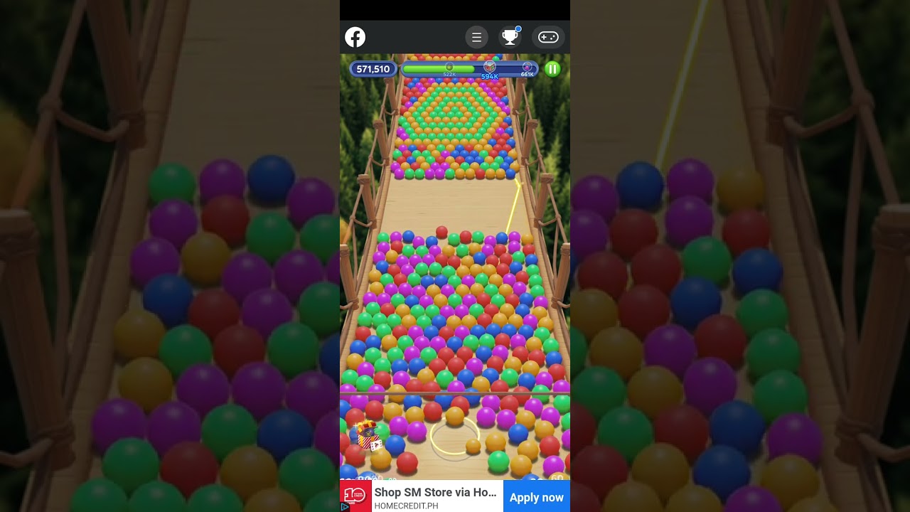 Bubble Fall/my premiere #youtube #smallyoutuber #game