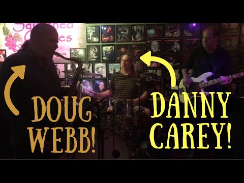 DOUG WEBB DANNY CAREY Live Jazz Music // Saxophone Jazz Music with Dan Carey Drum Solo