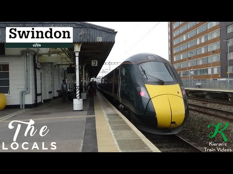 Trains at Swindon, GWML - 23/6/19